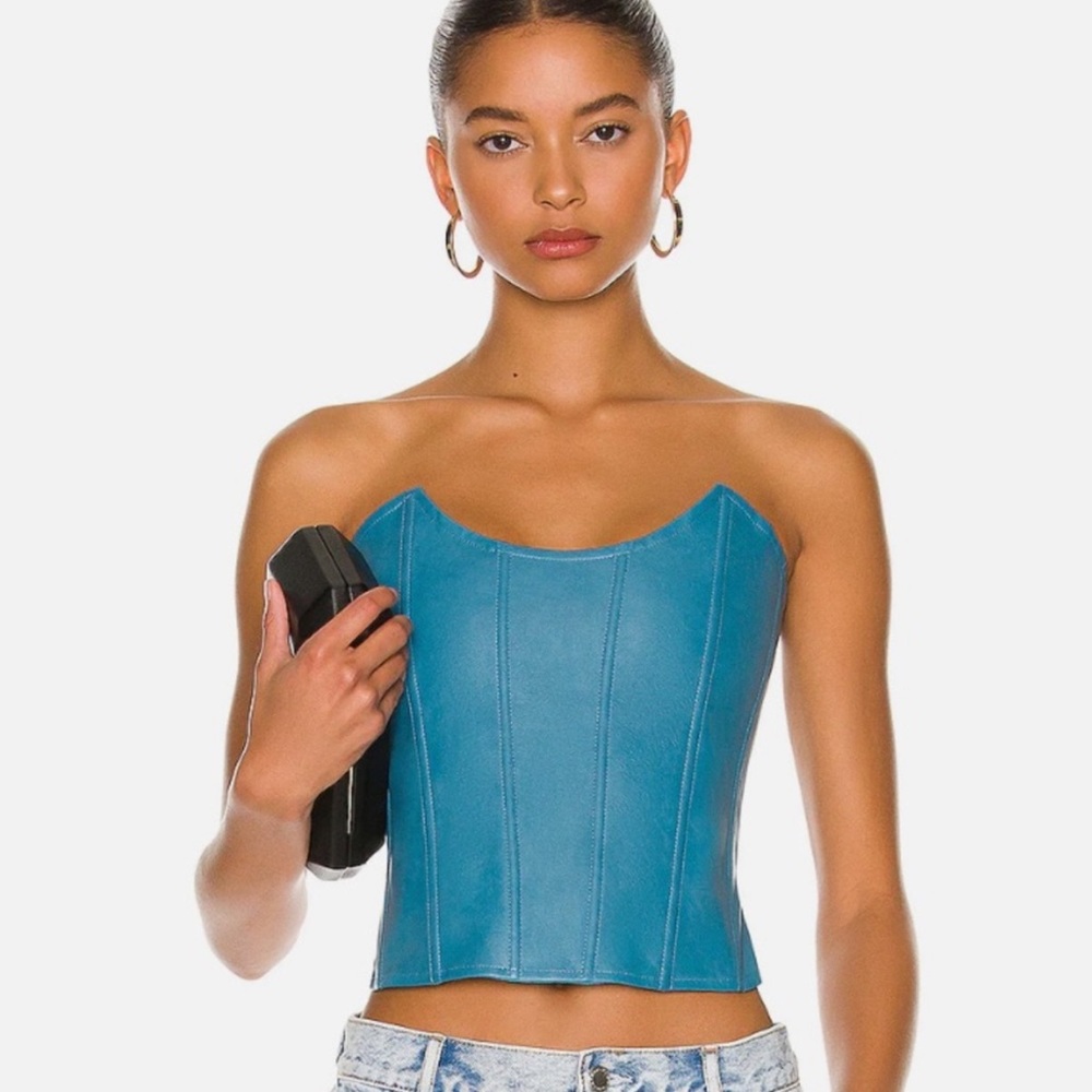Miaou Blue Corset